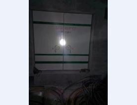 玻璃钢隧道防护门安装现场照片
